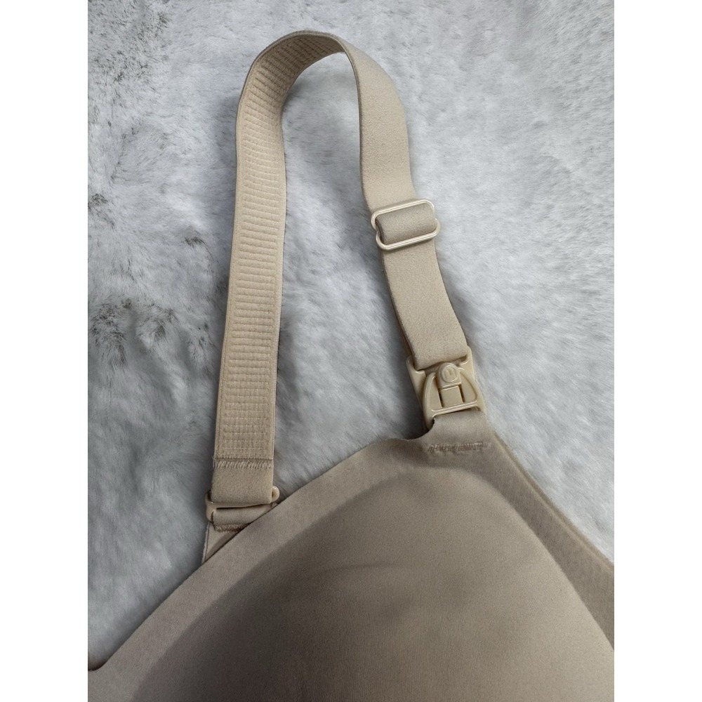 Momcozy Bra‎ Nursing Maternity Nude Size XL Breastfeeding Support Comfort - Picture 4 of 9